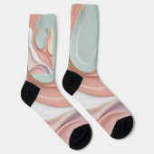 Socken im stilvollen abstrakten Grafikdesign (Rechts)