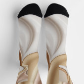 Socken in abstrakter Grafik (Oben)