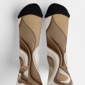 Socken in abstrakter Grafik (Oben)