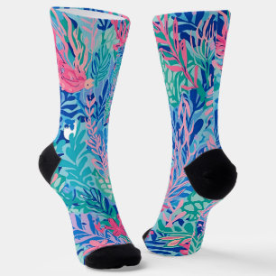 Socken in stylischer Grafik