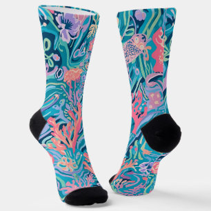 Socken in stylischer Grafik