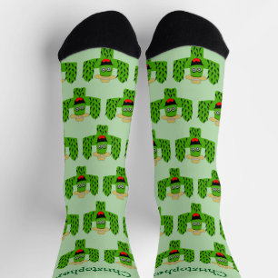 Socken Kaktus Design