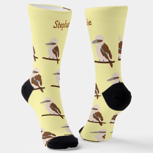 Socken Kookaburra Design (Gewinkelt)