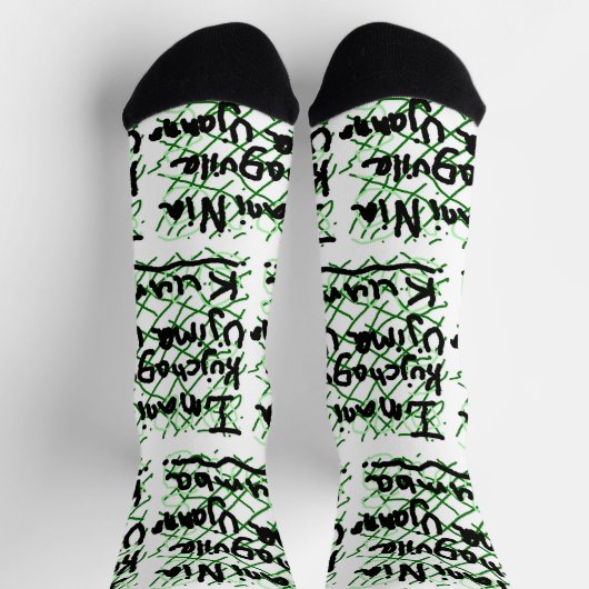 Socken - Kwanzaa #1 (Oben)