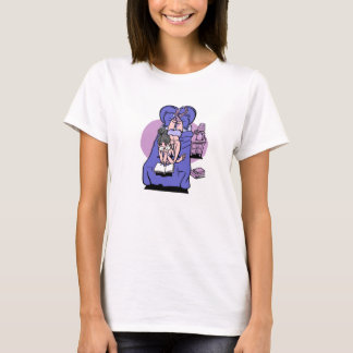 Socken-Mädchen T-Shirt
