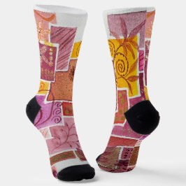 Socken mit Doodles von Jill