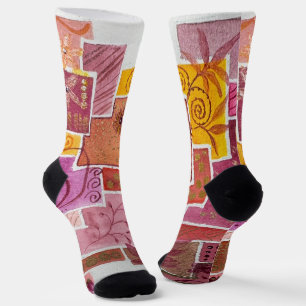 Socken mit Doodles von Jill