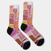Socken mit Doodles von Jill (Rechts)