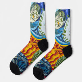 Socken mit Doodles von Jill