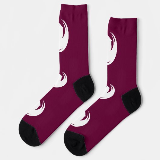 Socken mit Fahne von Phoenix City (Linkes Detail)