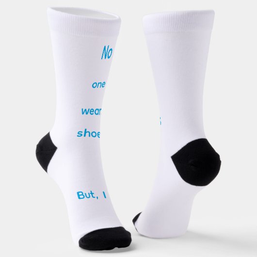 Socken mit Humor (Gewinkelt)