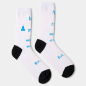 Socken mit Humor (Rechts)