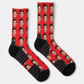 Socken mit individuellem Gesicht, personalisiertes (Rechts)