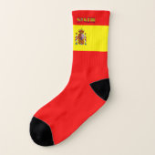 Socken mit spanischer Flagge (Links - Außen)