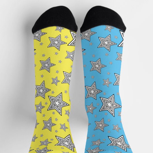 Socken mit Sternen (Oben)