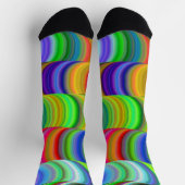 Socken mit welligem Muster (Oben)