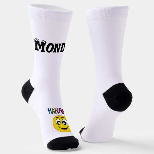 Socken Montag (Gewinkelt)