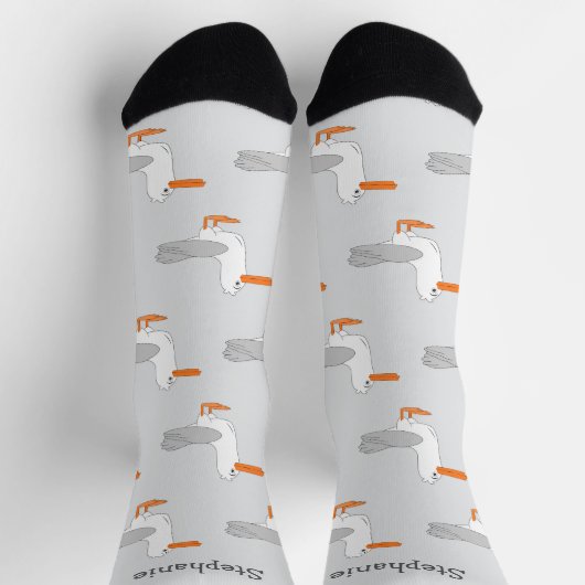 Socken Möwen Design (Oben)
