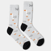 Socken Möwen Design (Rechts)