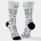 Socken Nashorn Design (Gewinkelt)