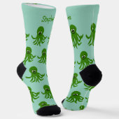 Socken Octopus Design (Gewinkelt)