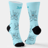 Socken Octopus Design (Gewinkelt)