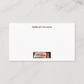 Socken-Oma-Visitenkarten Visitenkarte (Rückseite)