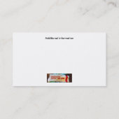 Socken-Oma-Visitenkarten Visitenkarte (Rückseite)