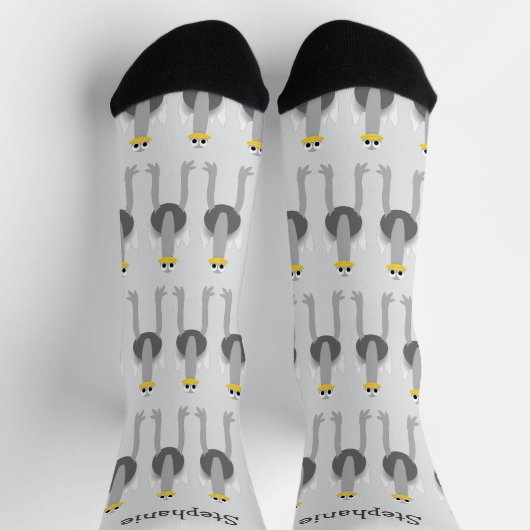 Socken Ostrich Design (Oben)