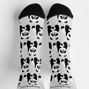 Socken Panda Design
