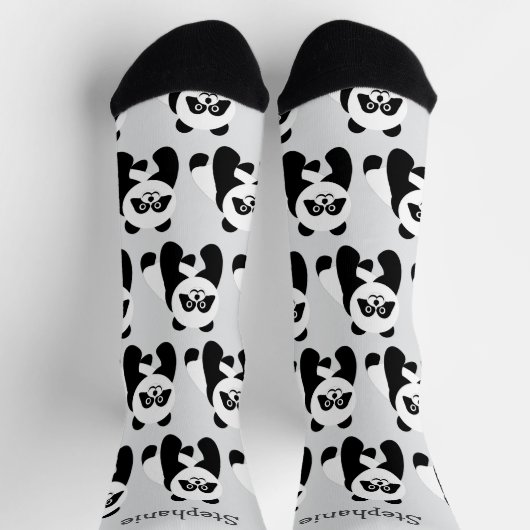 Socken Panda Design (Oben)