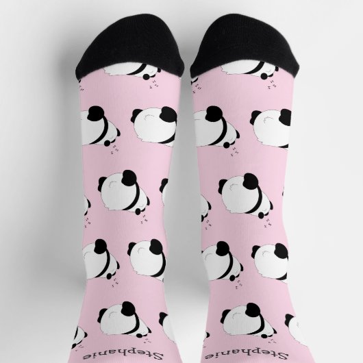 Socken Panda Design (Oben)