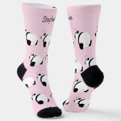 Socken Panda Design (Gewinkelt)