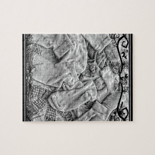 Socken Puzzle (Horizontal)