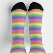 Socken - Rainbow - Pastellfarben (Oben)
