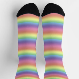 Socken - Rainbow - Pastellfarben