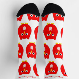 Socken Red Owl Design
