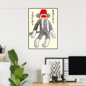 Socken Rocks! Poster (Heimbüro)
