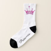 Socken - Rosa Krone (Links - Außen)