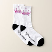 Socken - Rosa Krone (Paar)