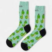 Socken Schlangendesign (Linkes Detail)
