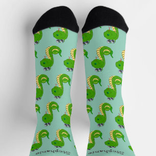 Socken Schlangendesign