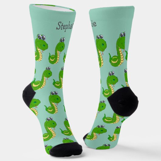 Socken Schlangendesign (Gewinkelt)