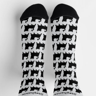 Socken Schwarzes Bull Design