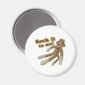 Socken Sie es mir! Magnet (Vorderseite/Rückseite)