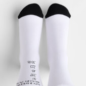 Socken Sie es zu meinen 5 wöchentlichen Kugeln Pun (Oben)