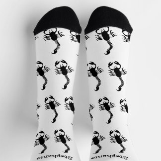 Socken Skorpion Design