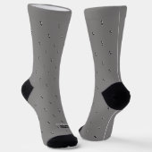 Socken Socks - Hellgrau - Oswald - Yeah! (Th (Gewinkelt)