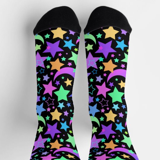 Socken - "Sterne" (Oben)
