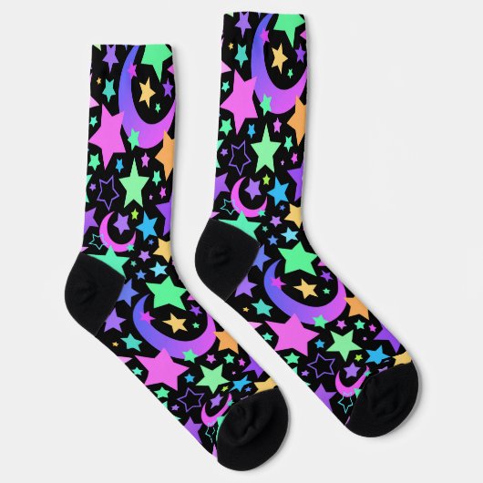 Socken - "Sterne" (Rechts)